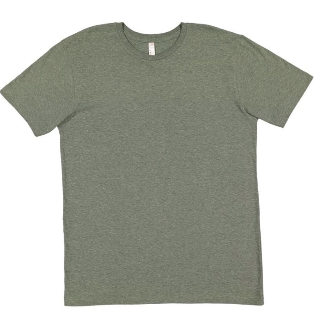 LAT green t-shirt NEW Men's Unisex Bamboo Blackout